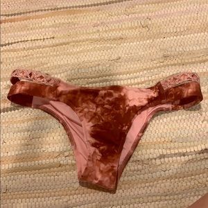 Tie dye cheeky bottoms